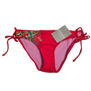 NWT ATHLETA PAISLEY SWIM BOTTOMS SIZE SMALL